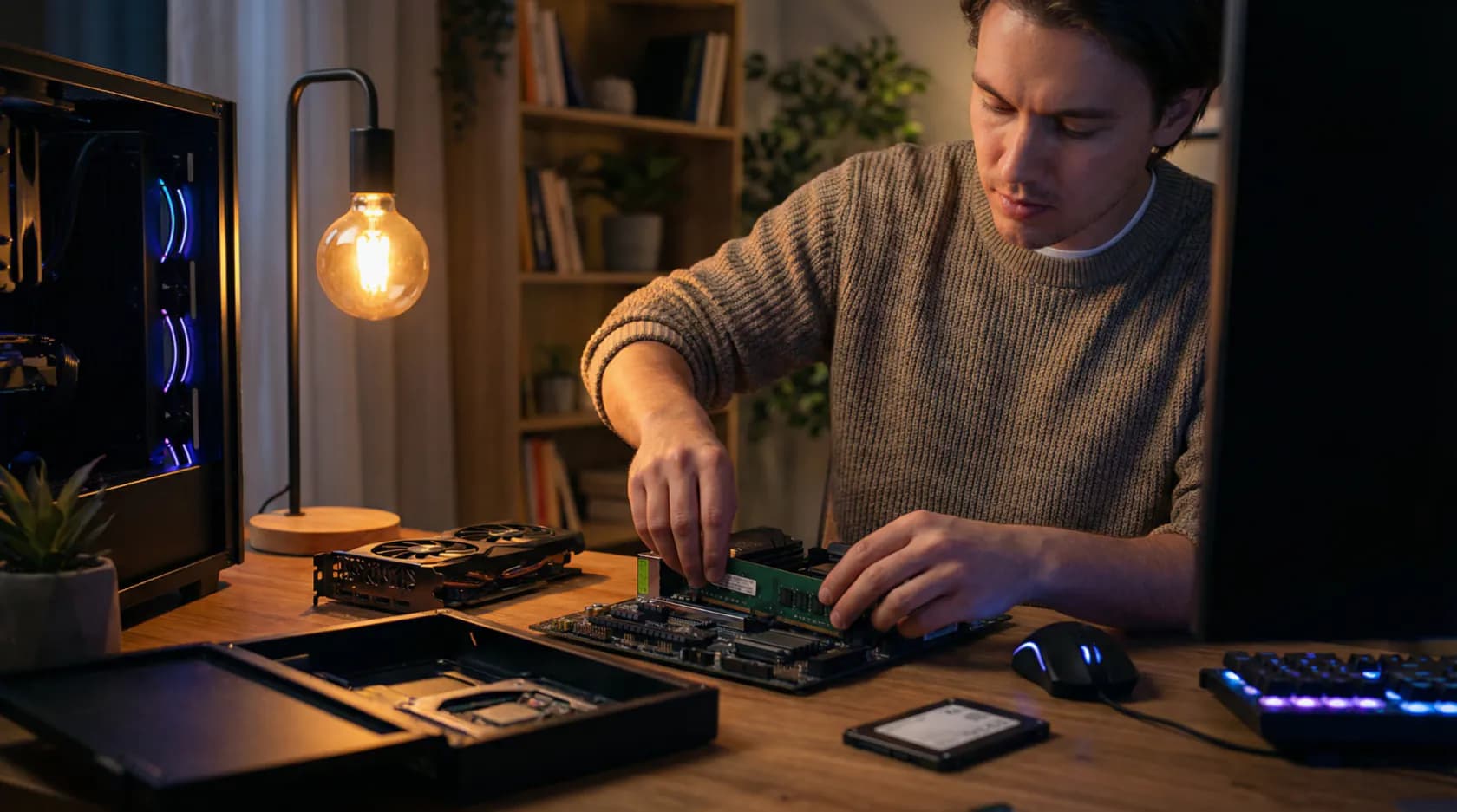 Китайские комплектующие для ПК из Китая: видеокарты, материнские платы, SSD и оперативная память