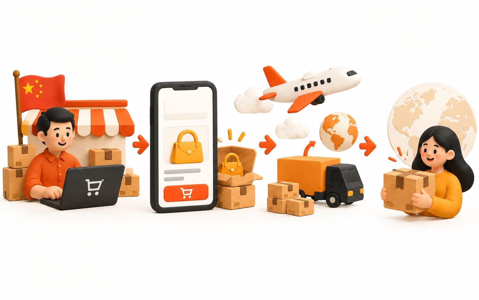 Путь заказа с Taobao: покупка, склад в Китае, доставка и получение в России