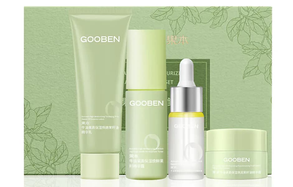 Линейка косметики: Gooben