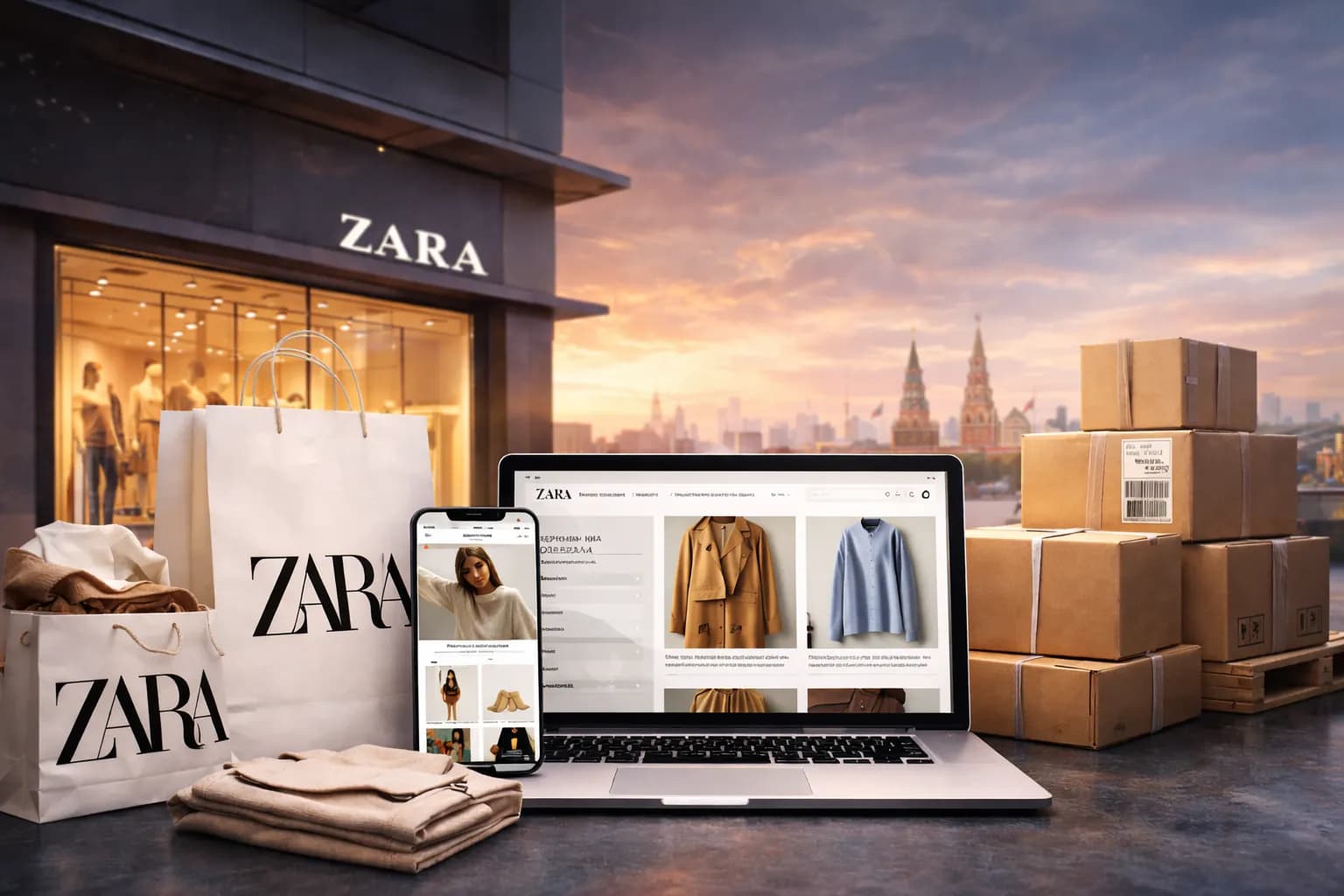Где и как заказать одежду из Zara в Россию в 2026