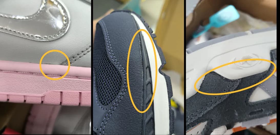 Примеры допустимого уровня клея